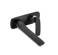 Kludi Balance - Umyvadlová baterie pod omítku, 2-otvorová instalace, černá mat 522478775