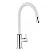 Kludi Bingo Star XS - Dřezová baterie, chrom/matná bílá 468519378