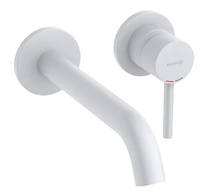 Kludi Bozz - Baterie pod omítku, 2-otvorová instalace, matná bílá 382455376