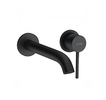 Kludi Bozz - Umyvadlová baterie pod omítku, 2-otvorová instalace, černá mat 382453976