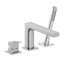 Kludi Decus - Baterie na okraj vany, 3-otvorová instalace, chrom 544480575