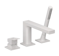 Kludi Decus - Baterie na okraj vany, 3-otvorová instalace, matná bílá 544485375