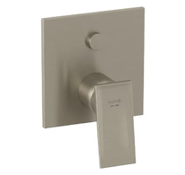 Kludi Decus - Baterie pod omítku, pro 2 spotřebiče, kartáčovaný nikl 54759N575