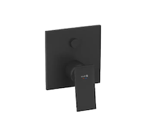 Kludi Decus - Baterie pod omítku pro 2 spotřebiče, matná černá 547593975