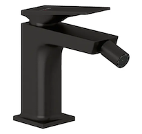 Kludi Decus - Bidetová baterie s výpustí, broušený Gunmetal 54217N275