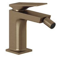 Kludi Decus - Bidetová baterie s výpustí, kartáčovaný bronz 54217N175