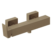 Kludi Decus - Sprchová baterie, kartáčovaný bronz 54831N175