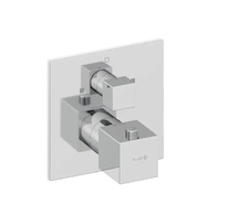 Kludi Decus - Termostatická baterie pod omítku, pro 2 spotřebiče, chrom 548100575