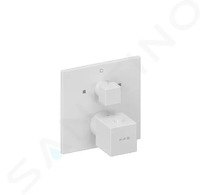 Kludi Decus - Termostatická baterie pod omítku, pro 2 spotřebiče, matná bílá 548105375