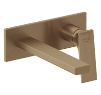Kludi Decus - Umyvadlová baterie pod omítku, kartáčovaný bronz 54244N175