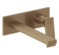 Kludi Decus - Umyvadlová baterie pod omítku, kartáčovaný bronz 54245N175