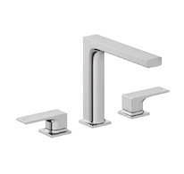 Kludi Decus - Umyvadlová baterie s výpustí Push-Open, 3-otvorová instalace, chrom 543930575