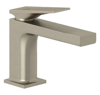 Kludi Decus - Umyvadlová baterie s výpustí Push-Open, EcoPlus, kartáčovaný nikl 54267N575