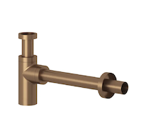 Kludi  - Designový sifon, kartáčovaný bronz 10020N1-00