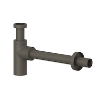 Kludi  - Designový sifon, matná šedá 10020O1-00