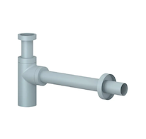 Kludi  - Designový sifon, matná světle modrá 10020O4-00