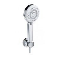 Kludi Dive - Set sprchové hlavice, držáku a hadice, 3 proudy, chrom 6895005-00