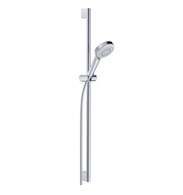Kludi Dive - Set sprchové hlavice, tyče a hadice, 3 proudy, chrom 6893005-00