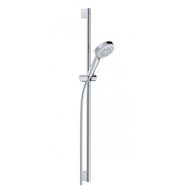 Kludi Dive - Set sprchové hlavice, tyče a hadice, 3 proudy, chrom 6893005-00