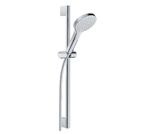 Kludi Dive - Set sprchové hlavice, tyče a hadice, chrom 6961005-00