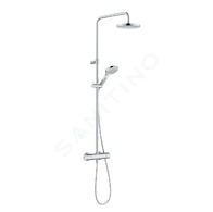 Kludi Dive - Sprchový set s termostatem, průměr 20 cm, 3 proudy, chrom 6907905-00