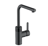 Kludi E-Go - Elektronická dřezová baterie, bateriové napájení, matná černá 422306675