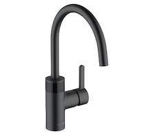 Kludi E-Go - Elektronická dřezová baterie, síťové napájení, matná černá 422006675