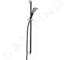 Kludi Fizz - Sada sprchové hlavice, hadice a tyče 90 cm, černá mat 6764087-00