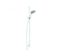 Kludi Freshline - Set sprchové hlavice 120, 1 proud, tyče a hadice, bílá 6784091-00