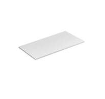 Kludi Icos - Deska pod umyvadlo 100x50 cm, matná bílá 50T10053