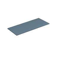 Kludi Icos - Deska pod umyvadlo 120x50 cm, matná petrolejová 50T120O3