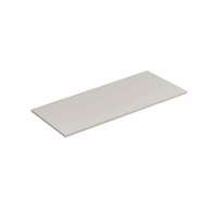 Kludi Icos - Deska pod umyvadlo 120x50 cm, matná písečně šedá 50T120O2