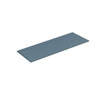Kludi Icos - Deska pod umyvadlo 140x50 cm, matná petrolejová 50T140O3