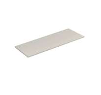 Kludi Icos - Deska pod umyvadlo 140x50 cm, matná písečně šedá 50T140O2