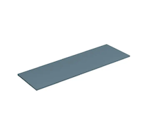 Kludi Icos - Deska pod umyvadlo 160x50 cm, matná petrolejová 50T160O3