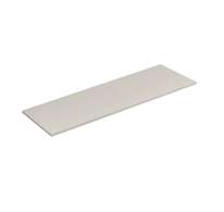 Kludi Icos - Deska pod umyvadlo 160x50 cm, matná písečně šedá 50T160O2