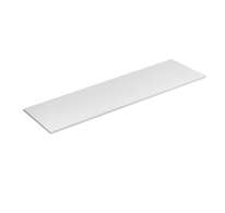 Kludi Icos - Deska pod umyvadlo 180x50 cm, matná bílá 50T18053