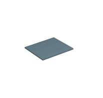 Kludi Icos - Deska pod umyvadlo 60x60 cm, matná petrolejová 50T60O3