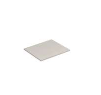 Kludi Icos - Deska pod umyvadlo 60x60 cm, matná písečně šedá 50T60O2