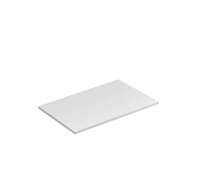 Kludi Icos - Deska pod umyvadlo 80x50 cm, matná bílá 50T8053