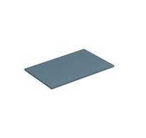 Kludi Icos - Deska pod umyvadlo 80x50 cm, matná petrolejová 50T80O3