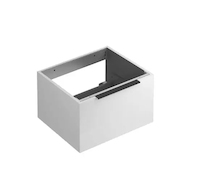 Kludi Icos - Umyvadlová skříňka, 60x50x35 cm, 1 zásuvka, matná bílá 50S6053