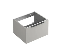 Kludi Icos - Umyvadlová skříňka, 60x50x35 cm, 1 zásuvka, matná písečně šedá 50S60O2