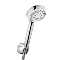 Kludi Logo - Set sprchové hlavice, držáku a hadice, 3 proudy, chrom 6803005-00