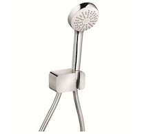 Kludi Logo - Sprchová hlavice s hadicí a držákem, chrom 6867005-00