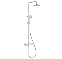 Kludi Logo - Sprchový set Dual Shower System s baterií, 20 cm, chrom 6808505-00