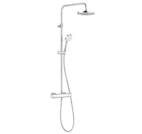 Kludi Logo - Sprchový set Dual Shower System s termostatem, 20 cm, chrom 6809505-00