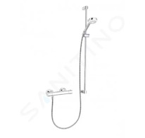 Kludi Logo - Sprchový set s termostatem, tyč 90 cm, chrom 6857805-00