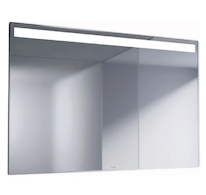 Kludi Luma - Zrcadlo s LED osvětlením a vyhříváním, 100x68 cm, dotykový senzor 17SP0700