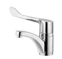 Kludi Medi Care - Páková umyvadlová baterie s otočným výtokem, chrom 341130524